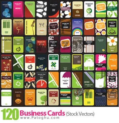 دانلود مجموعه کارت ویزیت آماده بصورت وکتور business cards Stock Vectors