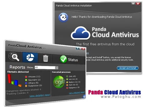 دانلود آنتی ویروس سبک و رایگان Panda Cloud Antivirus 1.5.1