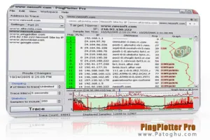 رفع مشکل افت سرعت اینترنت - دانلود PingPlotter Pro 5.25.8.9059