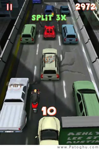 دانلود بازی زیبا و هیجان انگیز Lane Splitter1 آندروید