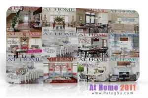 دانلود مجموعه مجله های طراحی دکوراسیون منزل سال ۲۰۱۱ At Home