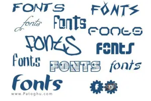 دانلود 25 فونت زیبای انگلیسی -  Download 25 Beautiful Fonts