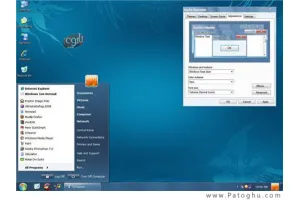 دانلود تم زیبای آبی رنگ برای ویندوز ایکس پی - Win Next Theme