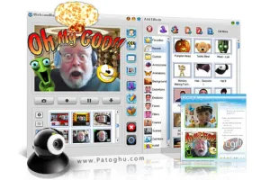 قرار دادن افکت های جالب برروی تصاویر وب کم با WebCam Effects 1.0.0