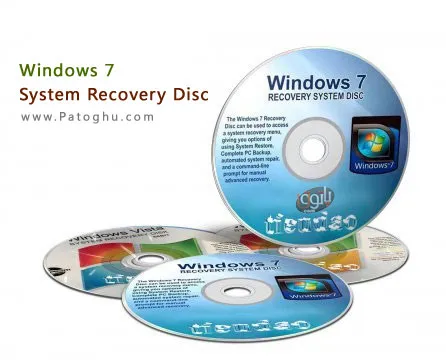 دانلود نرم افزار ریكاوری ویندوز 7 -Windows 7 System Recovery Disc (x32/x64) Updated