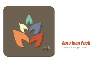 دانلود 7.2.8 Aura Icon Pack مجموعه آیکون هاله برای اندروید