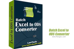 دانلود LantechSoft Batch Excel to ODS Converter 2.1.1.21 تبدیل گروهی فایل های اکسل به ods برای ویندوز