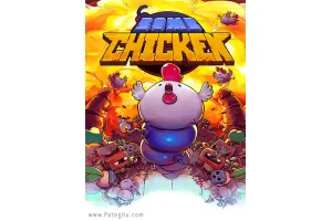 دانلود بازی کم حجم Bomb Chicken مرغ بمب افکن برای کامپیوتر