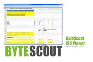 دانلود ByteScout XLS Viewer 4.0.0.1910 برنامه باز کردن فایل های اکسل