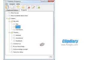کلیپ برد برای ویندوز Clipdiary 5.54