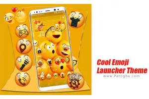 دانلود 1.2 Cool Emoji Launcher Theme لانچر اموجی برای اندروید