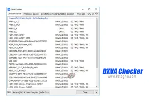 دانلود DXVA Checker 4.4.0 چک کردن اطلاعات دایرکت ایکس DirectX