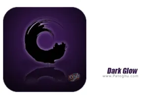 مجموعه آیکون درخشش تاریکی برای اندروید Dark Glow 2.4