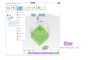 دانلود ECam 5.0.394 شبیه سازی پروسه تراشکاری