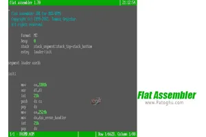 دانلود Flat Assembler 1.73 نصب اسمبلر برای ویندوز