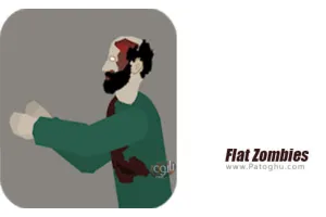 دانلود بازی Flat Zombies Defense Cleanup 2.0.8 پاک سازی زامبی های تخت برای اندروید
