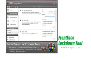 دانلود نرم افزار قفل کردن ویندوز FrontFace Lockdown Tool 5.5.1