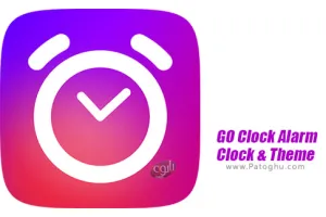 دانلود برنامه GO Clock Alarm Clock &amp; Theme 2.0.9.1 ساعت گو با امکانات ویژه برای اندروید