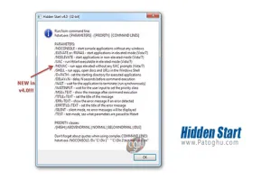 نرم افزار باز کردن کنسول اپلیکیشن ها برای ویندوز Hidden Start 5.1
