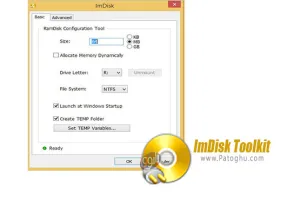 دانلود ImDisk Toolkit 20241123 باز کردن فایل ISO و ایمیج گیری