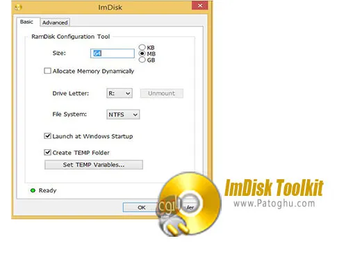 دانلود ImDisk Toolkit برای ویندوز