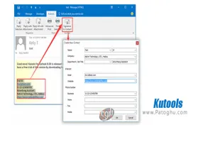 دانلود Kutools for Microsoft Outlook 10.0.0.0 گسترش ویژگی های Outlook