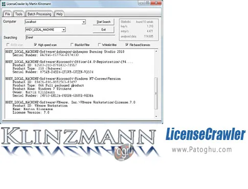 دانلود LicenseCrawler برای ویندوز