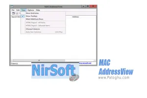 دانلود MACAddressView 1.42 مشاهده مک آدرس