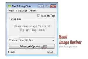 دانلود Moo0 Image Resizer 1.23 تغییر سایز تصاویر