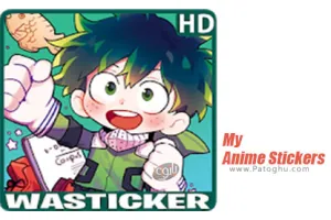 دانلود My Anime Stickers ! 1.4 استیکر های انیمه‌ برای واتساپ اندروید