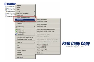 دانلود Path Copy Copy 19.0 برنامه کپی کردن آدرس فایل ها برای ویندوز