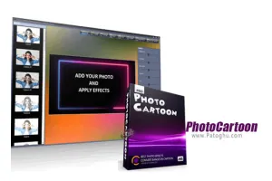 دانلود PhotoCartoon Professional 6.8.0 برنامه تبدیل عکس به تصاویر کارتونی برای ویندوز