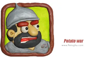 دانلود بازی 1.1.3 Potato war: Tower defense نصب بازی نبرد سیب زمینی برای اندروید