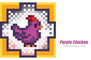 دانلود بازی 0.8 Purple Chicken : 2d Pixel Platformer نصب بازی مرغ بنفش برای اندروید