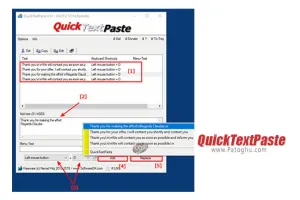 دانلود QuickTextPaste 6.01 برنامه مفید برای ایجاد کلید میانبر تایپ