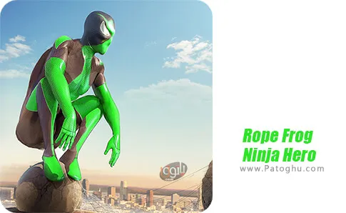 دانلود Rope Frog Ninja Hero برای اندروید
