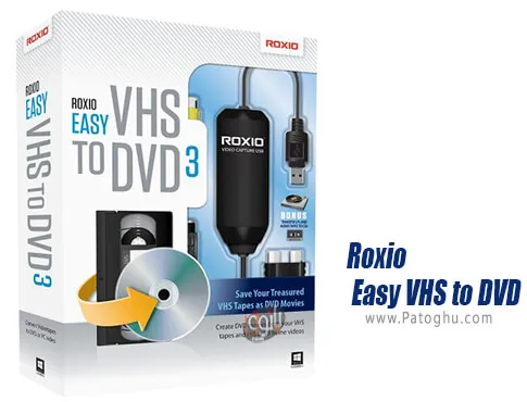 دانلود Roxio Easy VHS to DVD برای ویندوز