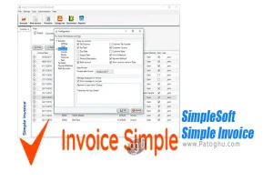 نرم افزار مدیریت فاکتور ها برای ویندوز - دانلود SimpleSoft Simple Invoice 3.25.0.9