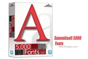 دانلود Summitsoft 5000 Fonts 1.0.0 مجموعه پنج هزار فونت فانتزی انگلیسی