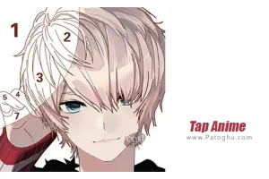 دانلود 1.3.6 Tap Anime - Color By Number برنامه رنگ آمیزی کاراکترهای انیمه برای اندروید