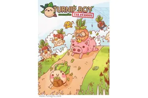 دانلود بازی Turnip Boy Commits Tax Evasion نصب بازی فرار از مالیات برای کامپیوتر ویندوز