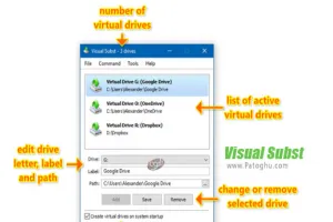 دانلود Visual Subst 5.8 مدیریت درایو های مجازی