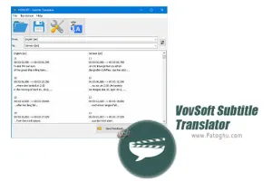 دانلود VovSoft Subtitle Translator 2.6 برنامه ترجمه زیرنویس فیلم ها برای ویندوز