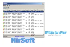 دانلود برنامه WifiHistoryView 1.52 نسخه جدید مشاهده تاریخچه اتصالات وای فای