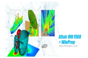 دانلود Altair HW FEKO 2023.1.2 آنالیز مسائل مرتبط با الکترومغناطیس
