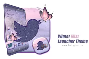 دانلود 1.0.0 Winter Mist Launcher Theme لانچر مه زمستان برای اندروید