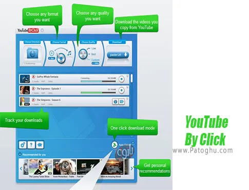دانلود YouTube By Click برای ویندوز