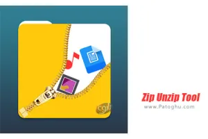 دانلود 1.2 Zip Unzip Tool: File Compressor, File Extractor از حالت فشرده خارج کردن فایل ها برای اندروید