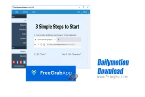 دانلود FreeGrabApp Free Dailymotion Download 5.0.9.227 Premium نرم افزار دانلود ویدیو از دیلیموشن