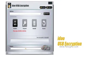 دانلود نرم افزار idoo USB Encryption 8.0 رمزگذاری بر روی فلش مموری